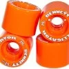 BENNETT - 4 Roues Skateboard - Alligator Orange 62mm 79A