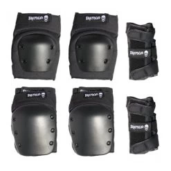 Protections BRAINDEAD Pour Skateboard (pack Complet 6 Pièces)