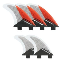Set De 5 Dérives SCARFINI HX2.5 Fiver Carbon (taille M) (FCS)