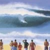 KEN AUSTER - Lithographie - 'North Shore' 1 KEN AUSTER - Lithographie - 'North Shore' -Board Sport Soldes 6751