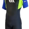 WEST - Combinaison Surf - Nitro Shorty 2/2mm Front Zip - Royal Blue / Citrus -Board Sport Soldes 6856