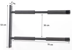 SURF SYSTEM - Support Mural - Double Rack Shortboards, Longboards, SUP -Board Sport Soldes 6954