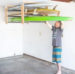 Support Plafond Modulable CORSURF - Roll Rack Wood Shortboards, Longboards, SUP 13 Support Plafond Modulable CORSURF - Roll Rack Wood Shortboards, Longboards, SUP -Board Sport Soldes 7625