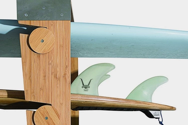 Support Plafond Modulable CORSURF - Roll Rack Wood Shortboards, Longboards, SUP 8 Support Plafond Modulable CORSURF - Roll Rack Wood Shortboards, Longboards, SUP – Image 6