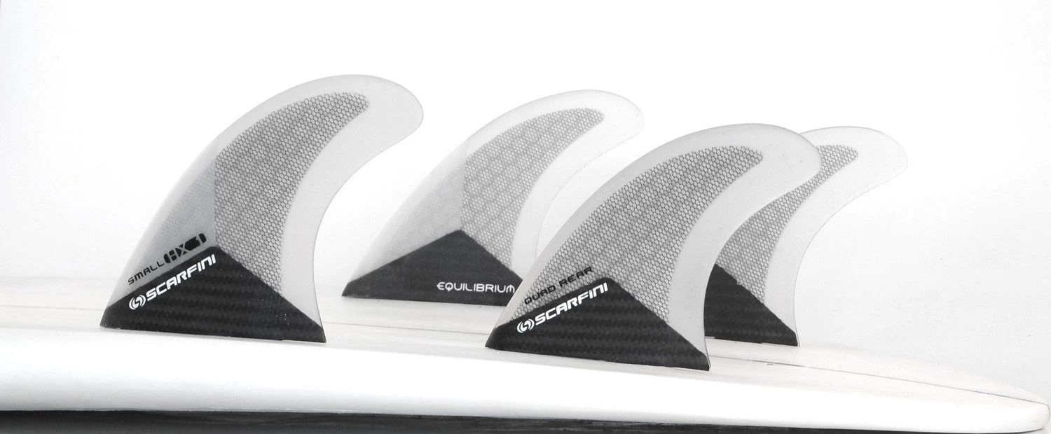 Set De 4 Dérives SCARFINI HX1 Quad Carbon (taille S) (FCS) 4 Set De 4 Dérives SCARFINI HX1 Quad Carbon (taille S) (FCS) – Image 2