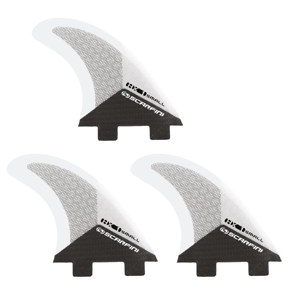 Set De 3 Dérives SCARFINI HX1 Carbon (taille S) (FCS) 3 Set De 3 Dérives SCARFINI HX1 Carbon (taille S) (FCS)