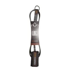 STAY COVERED - Leash Genou (Knee) Longboard / SUP Standard (7mm) - Black