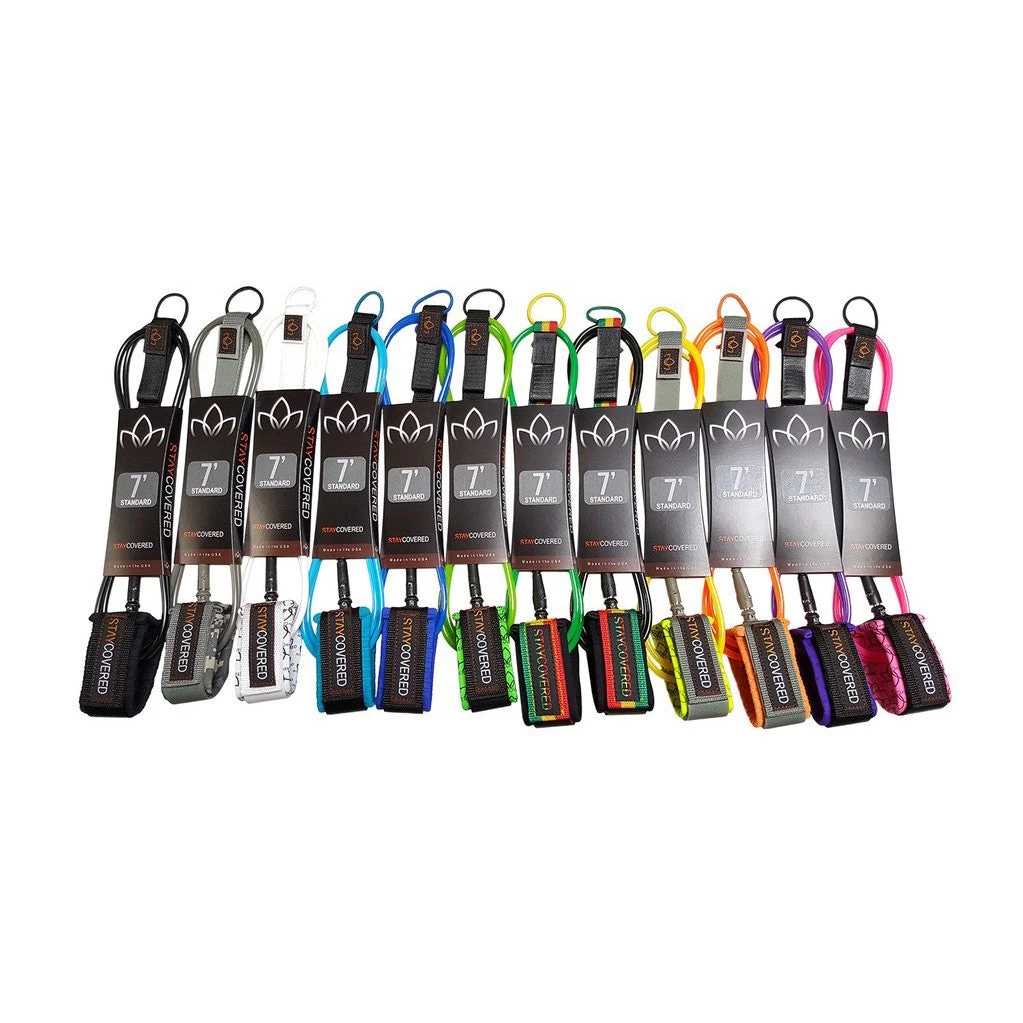 STAY COVERED - Leash Genou (Knee) Longboard / SUP Standard (7mm) - Black 7 STAY COVERED - Leash Genou (Knee) Longboard / SUP Standard (7mm) - Black – Image 5