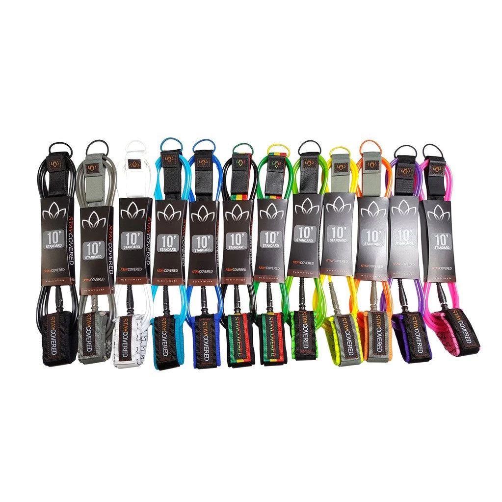 STAY COVERED - Leash Genou (Knee) Longboard / SUP Standard (7mm) - Black 10 STAY COVERED - Leash Genou (Knee) Longboard / SUP Standard (7mm) - Black – Image 8