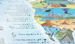 Awesome Map - Poster Carte Du Monde - Kitesurf Re-writable -Board Sport Soldes 8282