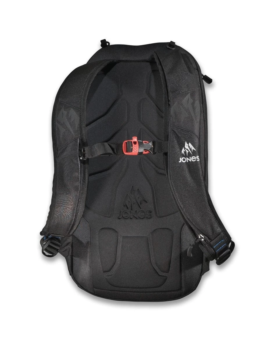 Sac à Dos JONES SNOWBOARDS Deeper Black 18L 4 Sac à Dos JONES SNOWBOARDS Deeper Black 18L – Image 2