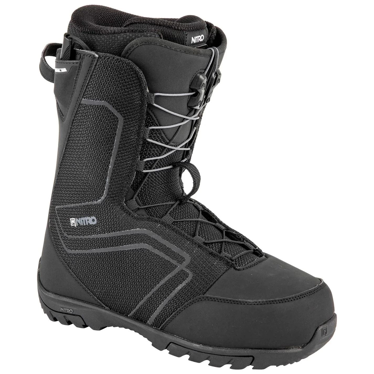 NITRO Snowboards - Sentinel TLS Boots 2025 - True Black 3 NITRO Snowboards - Sentinel TLS Boots 2025 - True Black