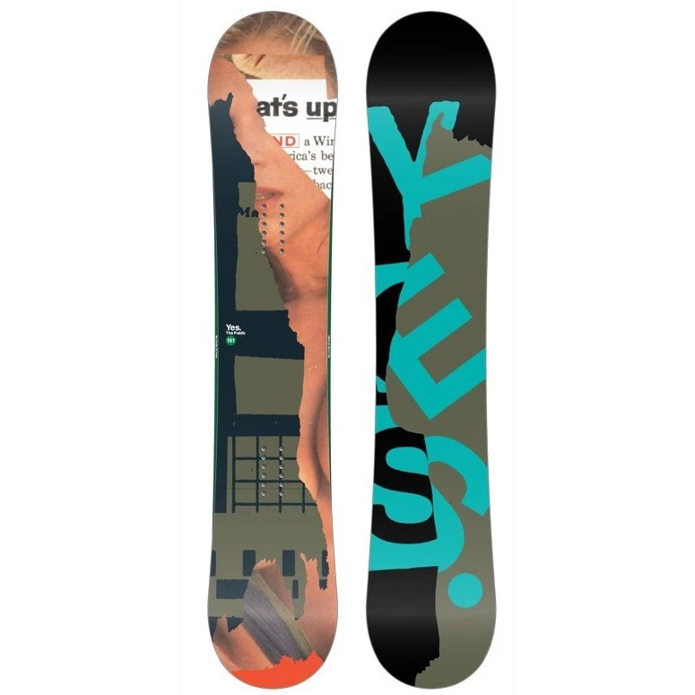 Yes! YES Snowboards - Planche De Snowboard - The Public 151 3 Yes! YES Snowboards - Planche De Snowboard - The Public 151