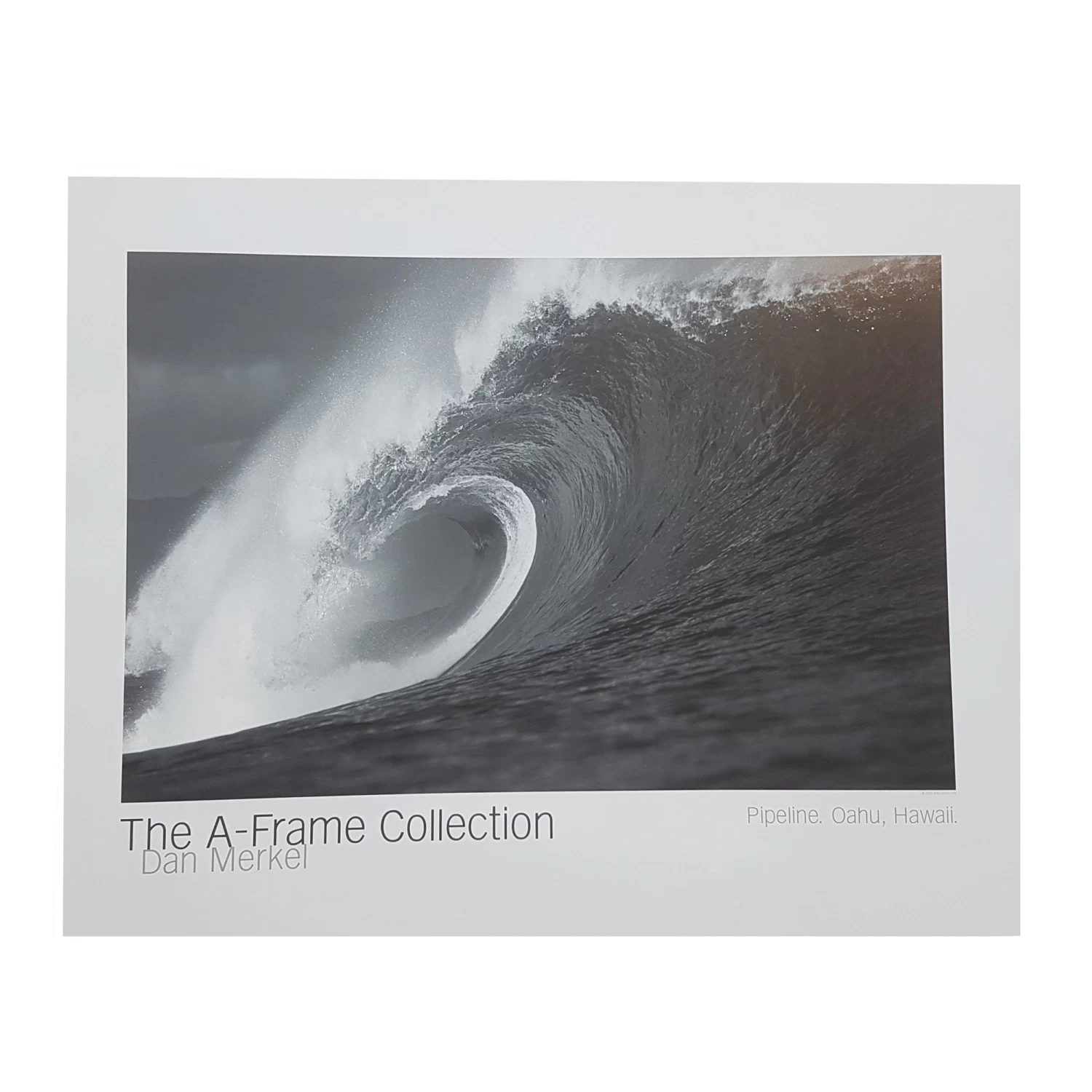 Poster Photo Surf A-FRAME COLLECTION Dan Merkel "Pipeline. Oahu, Hawaii" 3 Poster Photo Surf A-FRAME COLLECTION Dan Merkel "Pipeline. Oahu, Hawaii"