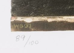 Lithographie WOLFGANG BLOCH No. 117-03 -Board Sport Soldes 9501