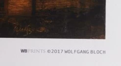 Lithographie WOLFGANG BLOCH No. 151-03 -Board Sport Soldes 9505