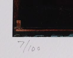 Lithographie WOLFGANG BLOCH No. 127-03 -Board Sport Soldes 9514