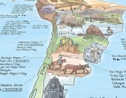 Awesome Maps - Poster Carte Du Monde Climbing Map Re-writable -Board Sport Soldes 9708