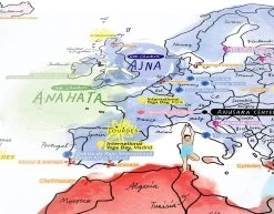 Awesome Maps - Poster Carte Du Monde Yoga Map Re-writable 10 Awesome Maps - Poster Carte Du Monde Yoga Map Re-writable -Board Sport Soldes 9718