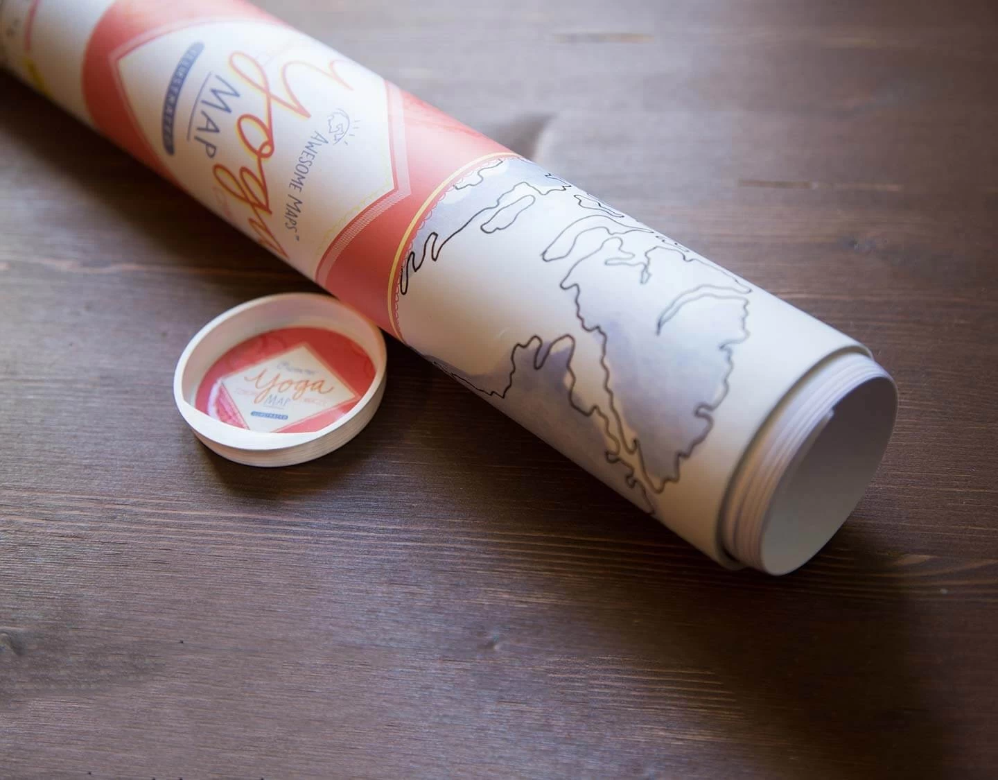 Awesome Maps - Poster Carte Du Monde Yoga Map Re-writable 8 Awesome Maps - Poster Carte Du Monde Yoga Map Re-writable – Image 6