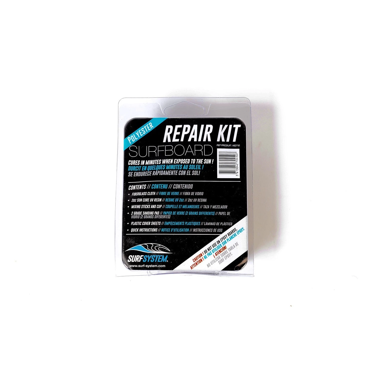 SURF SYSTEM - Travel Kit Réparation Surf - Repair Resin Polyester (PU) 3 SURF SYSTEM - Travel Kit Réparation Surf - Repair Resin Polyester (PU)