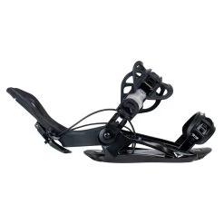 SP BINDINGS - Fixations Snowboard FT360+ 2025 (Entrée Arrière) - Black -Board Sport Soldes FT360Plus Blk Open