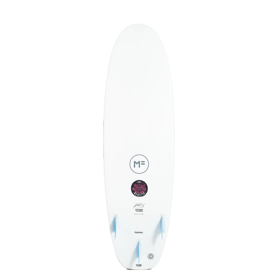 MF Mick Fanning - Beastie 8'0 Futures - White 4 MF Mick Fanning - Beastie 8'0 Futures - White – Image 2