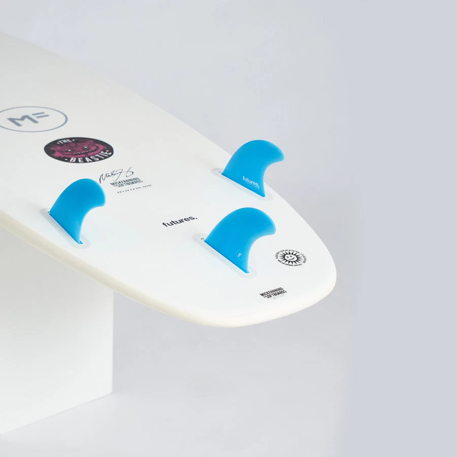 MF Mick Fanning - Beastie 8'0 Futures - White 5 MF Mick Fanning - Beastie 8'0 Futures - White – Image 3