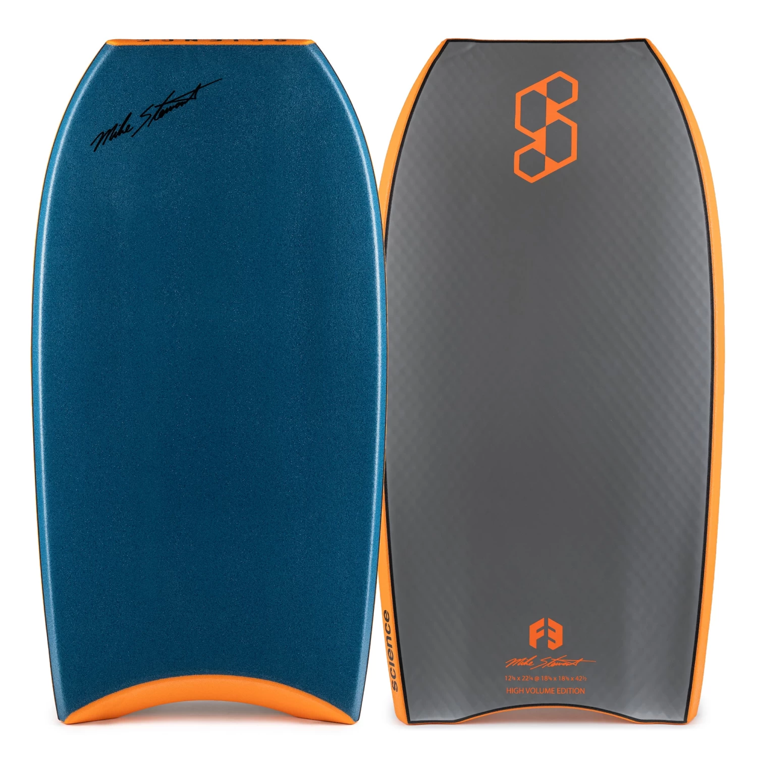 Science Bodyboard - Style Loaded F3 Hi Volume PP - Deep Sea Green / Silver 3 Science Bodyboard - Style Loaded F3 Hi Volume PP - Deep Sea Green / Silver