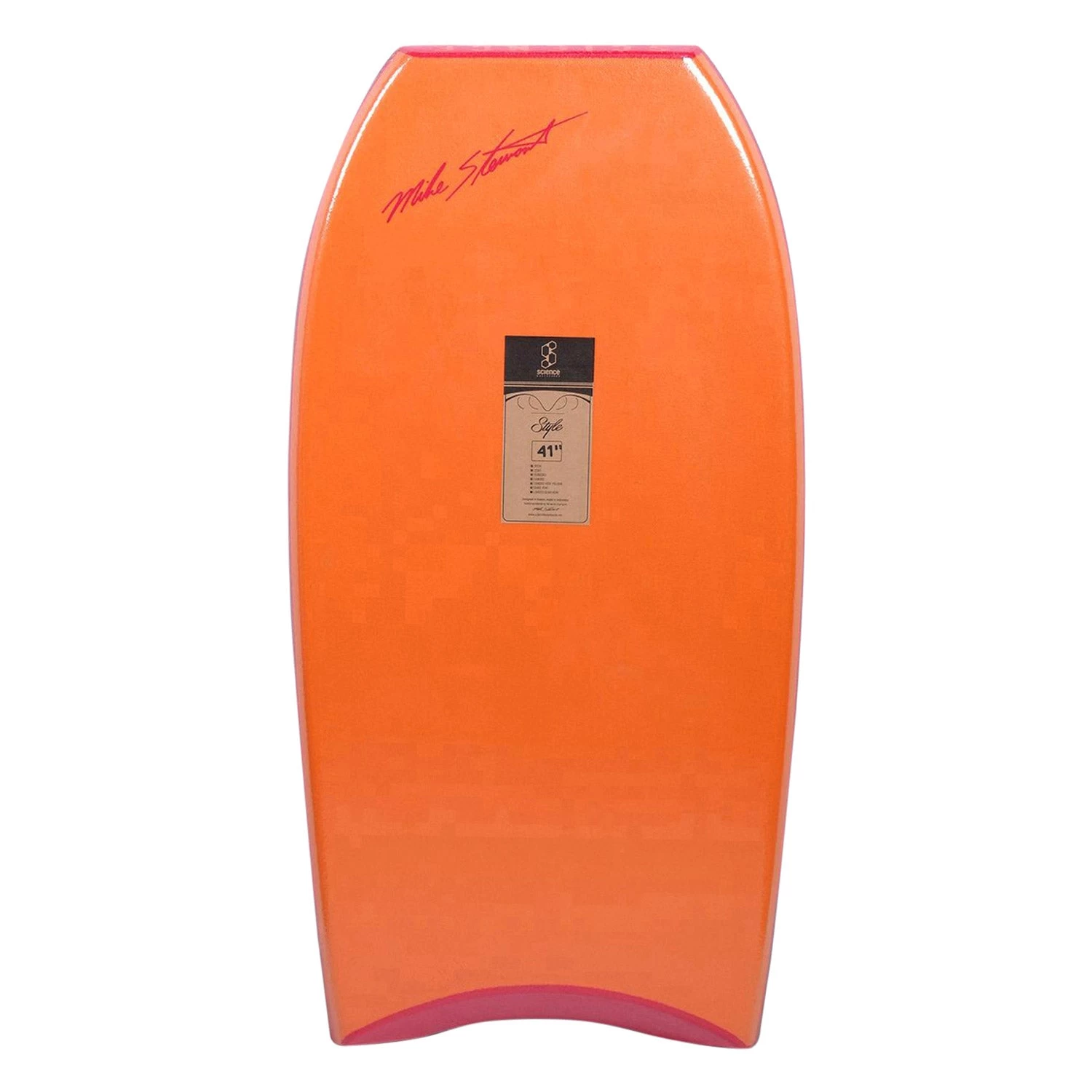 Science Bodyboard - Style Loaded F4 Quad Vent PP - Orange / Dark Blue 3 Science Bodyboard - Style Loaded F4 Quad Vent PP - Orange / Dark Blue