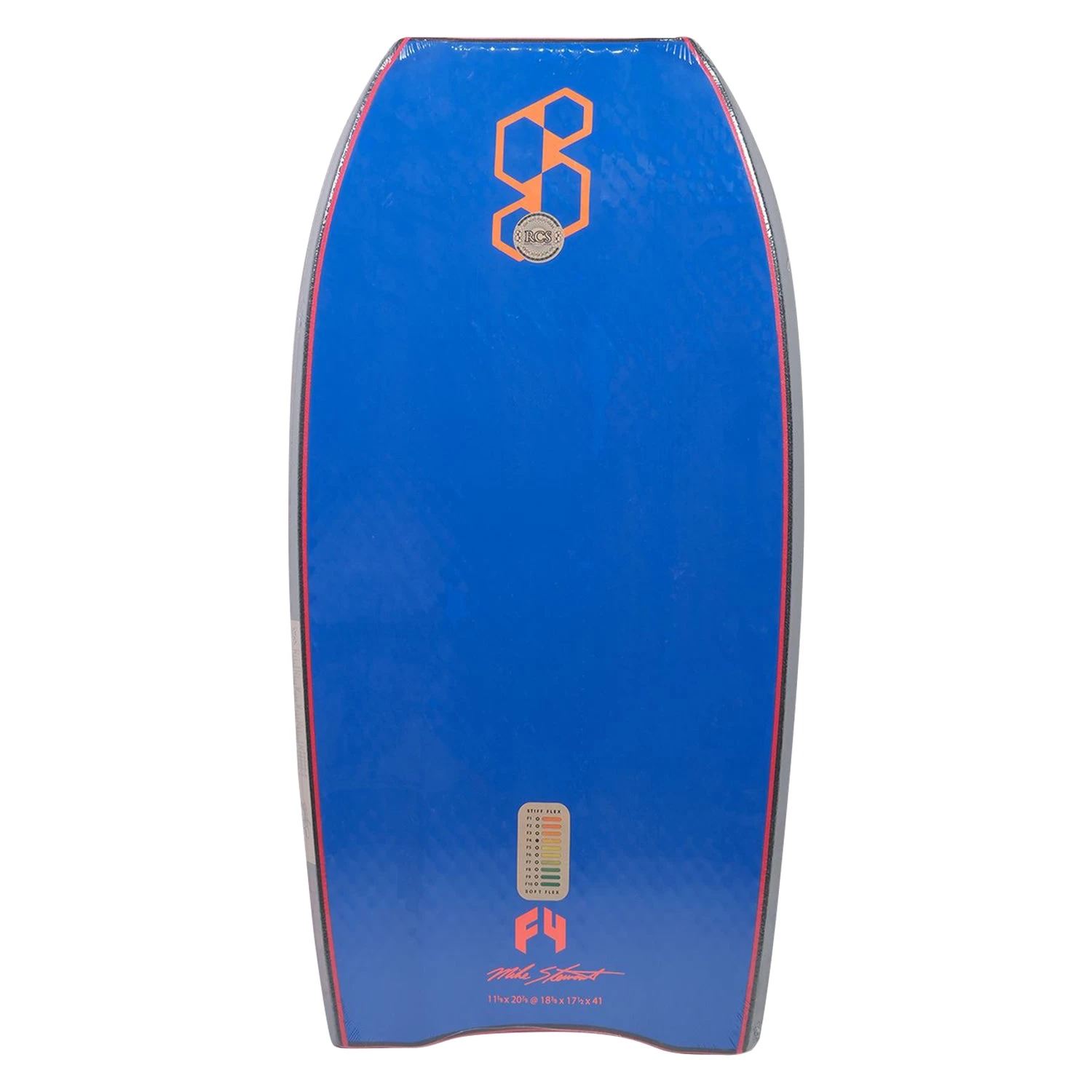 Science Bodyboard - Style Loaded F4 Quad Vent PP - Orange / Dark Blue 4 Science Bodyboard - Style Loaded F4 Quad Vent PP - Orange / Dark Blue – Image 2