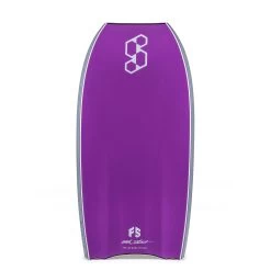 Science Bodyboard - Tanner LTD PP1.5 Tri Quad F5 - Gun Metal Grey / Ultra Violet -Board Sport Soldes TANNERLTDTRIQVF5 01 VIOLETJADE S