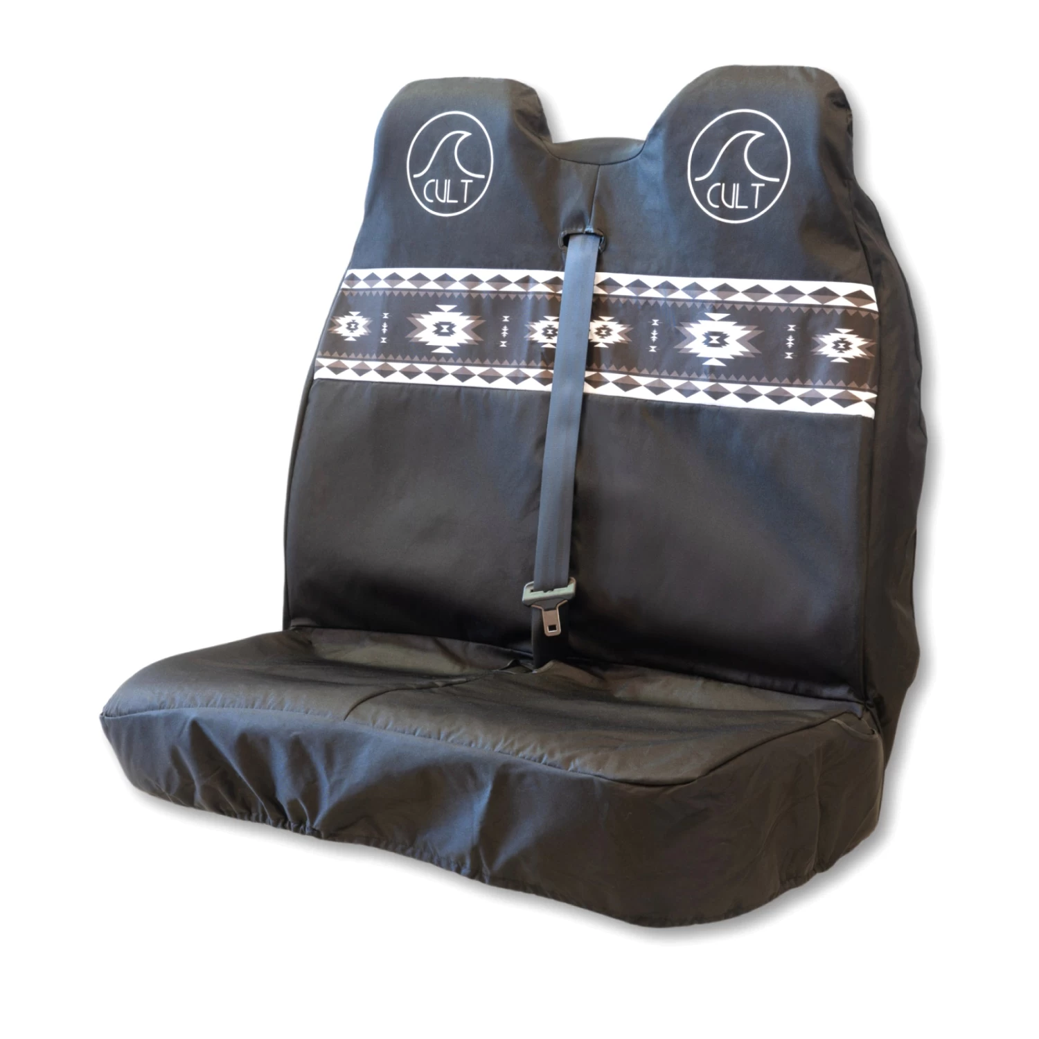 CULT - Housse Protection Banquette Van - Double - Aztec Black 3 CULT - Housse Protection Banquette Van - Double - Aztec Black